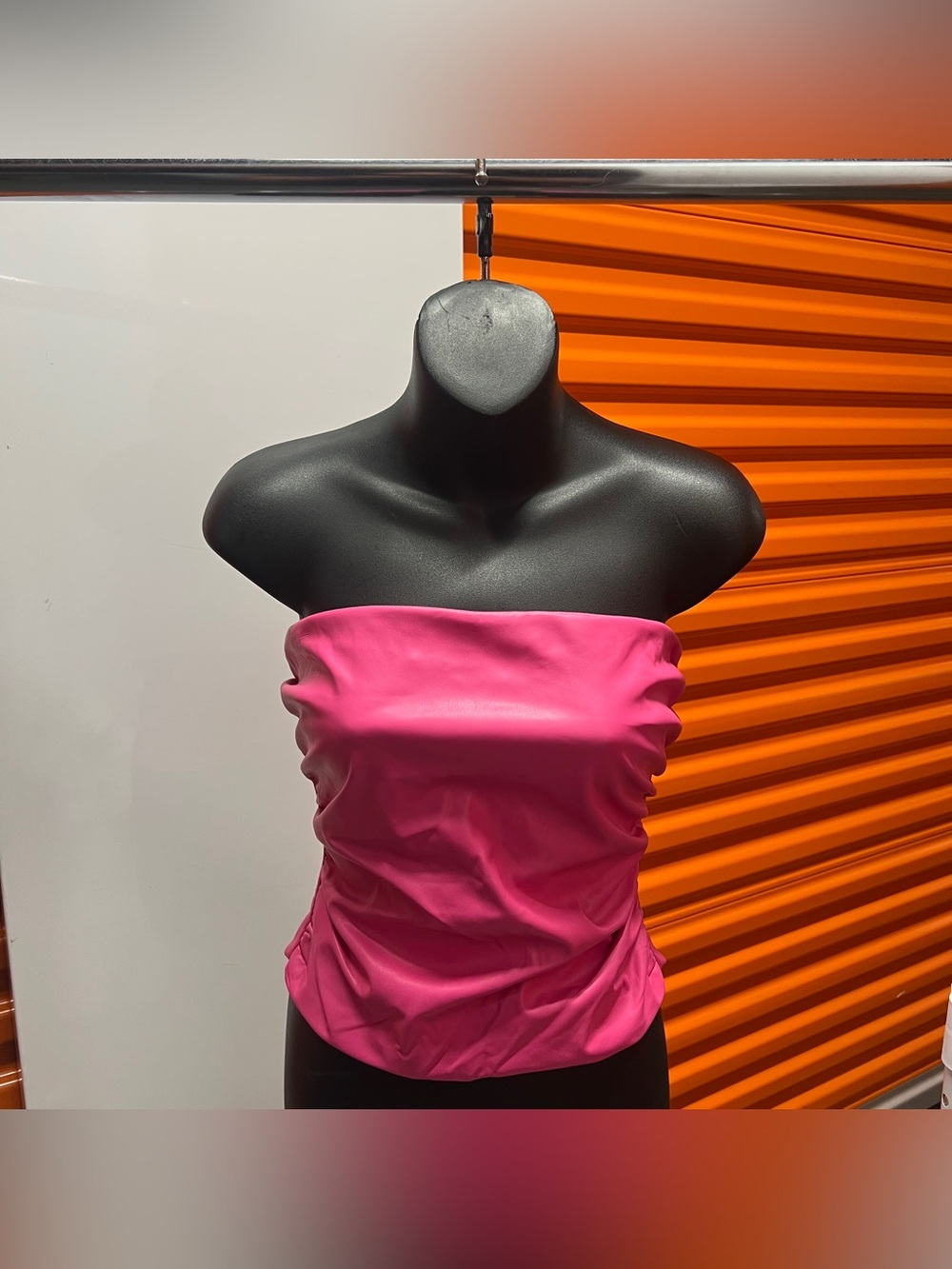 Pink Amanda Uprichard Strapless Tube Top